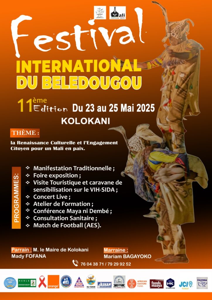 Festival International du Bélédougou 11ème édition du 23 au 25 Mai 2025 à Kolokani.